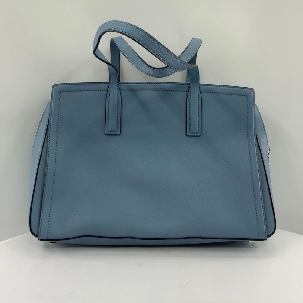 Michael Kors Laila Medium Pebbled  Tote Bag in Chambray - Picture 6 of 6